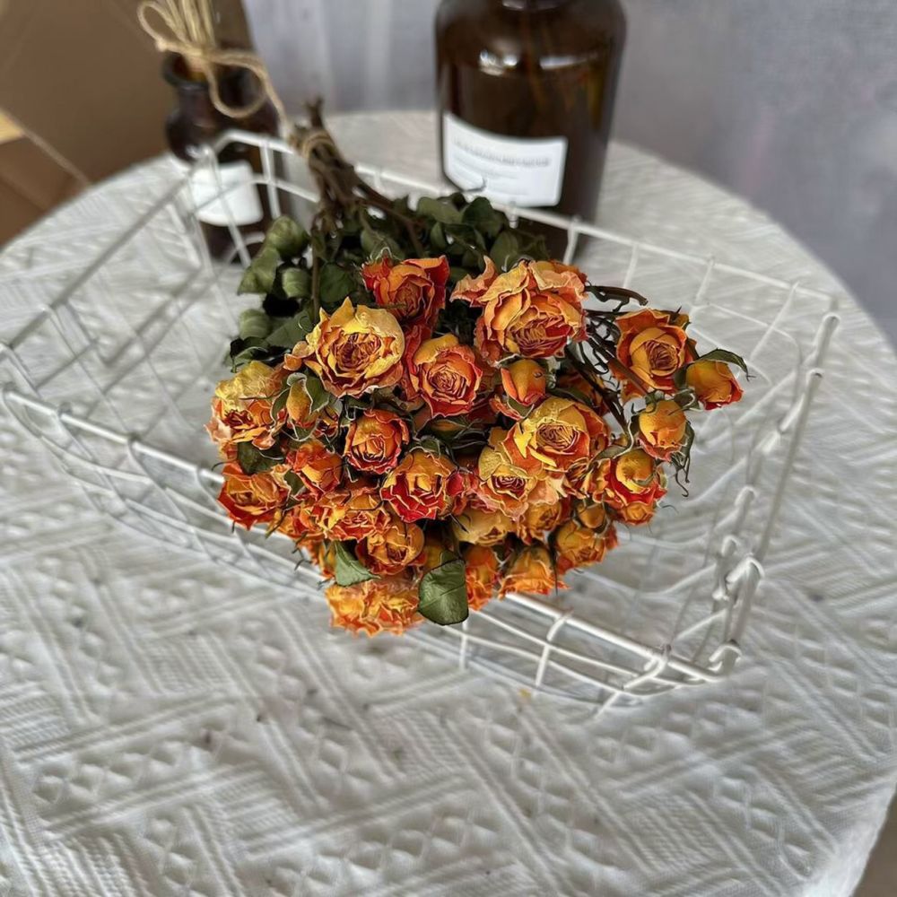 Resin Art Rose - Bunga Mawar Asli yang Diawetkan, Bunga