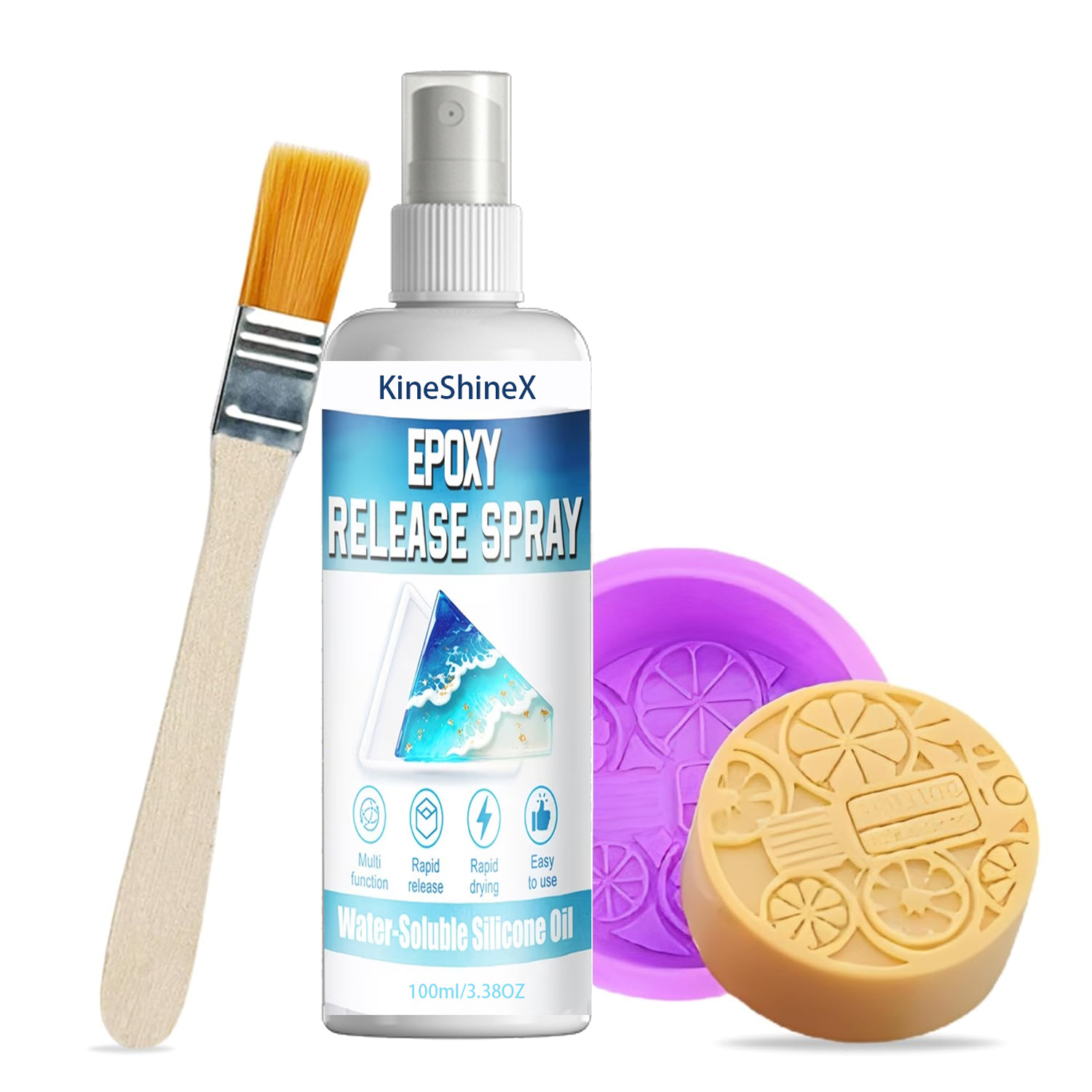 Release Spray Silicone - Semprotan Pelepas Cetakan Silikon, Semprotan Pelepas