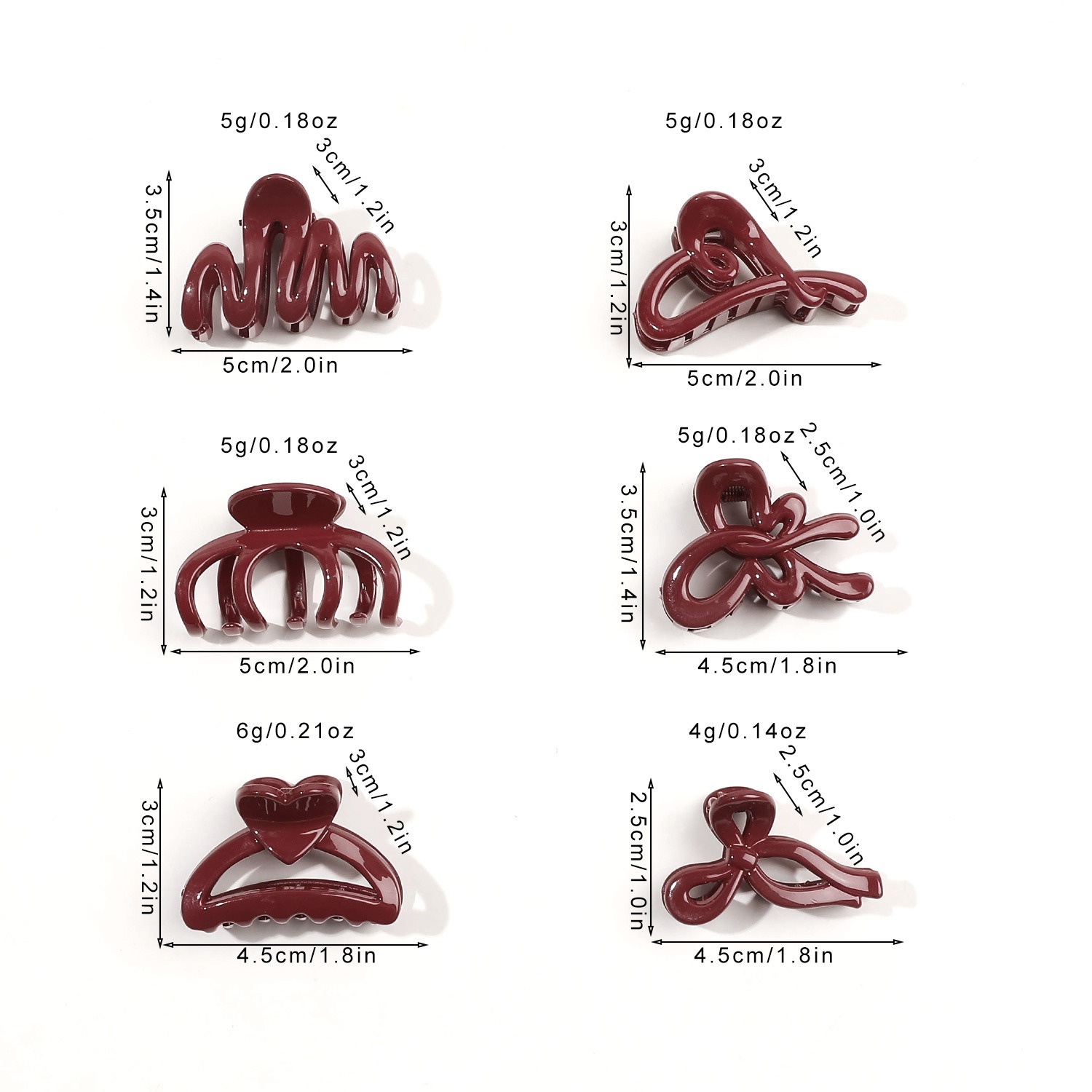 Jepit Rambut Model Capit Hiu K - Resin Art Alphabet ulasan dan harga