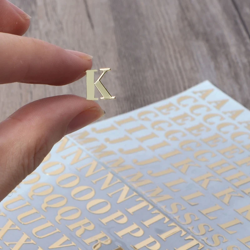 2 Buah Stiker Dekorasi Alfabet - Resin Art Alphabet ulasan dan harga