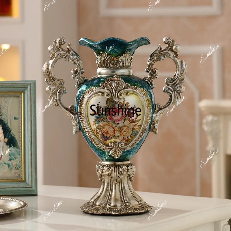 Ornamen Vas Resin Istana Mewah - Resin Art Wedding Gift ulasan dan harga