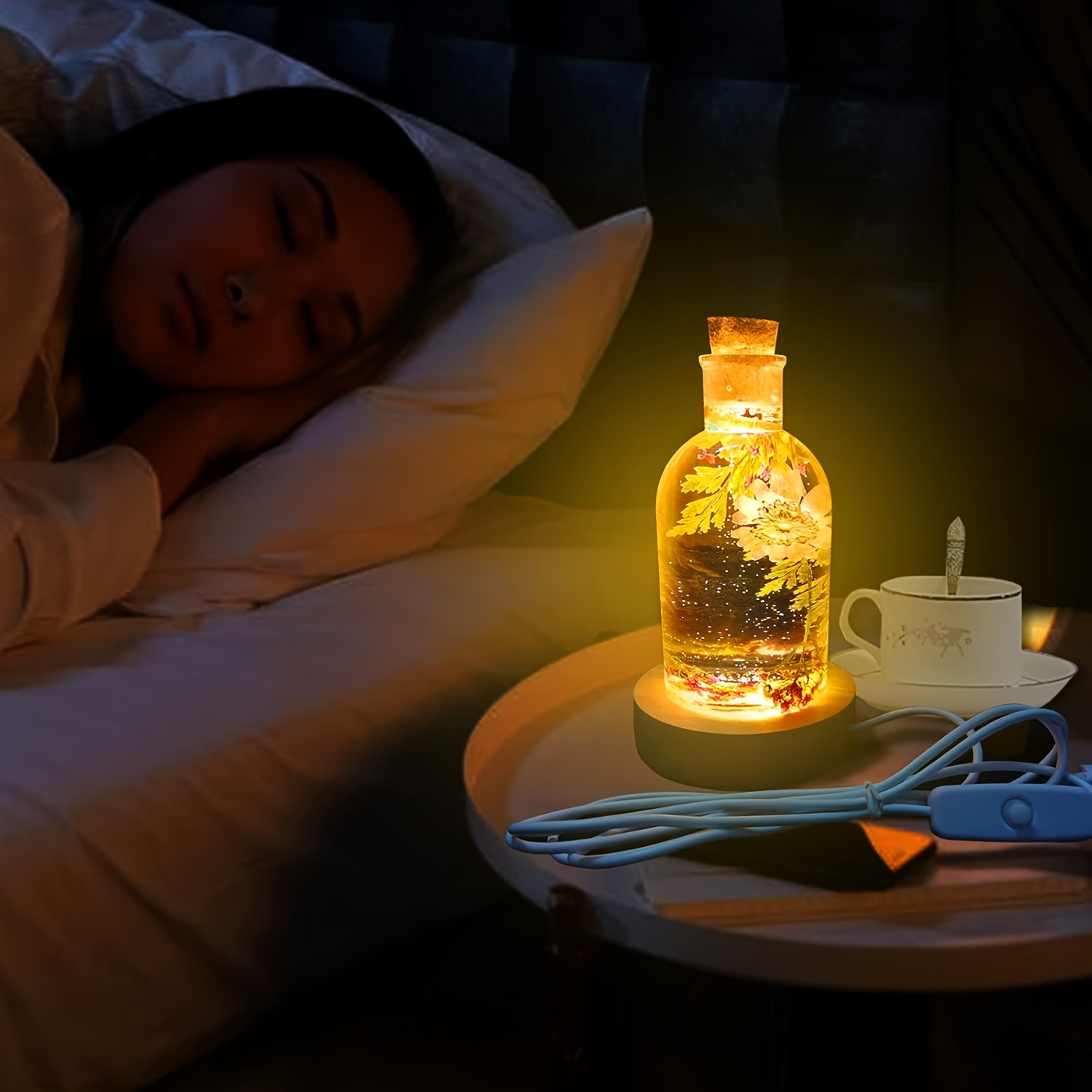Set Cetakan Resin Lampu Botol  - Resin Art Equipment ulasan dan harga