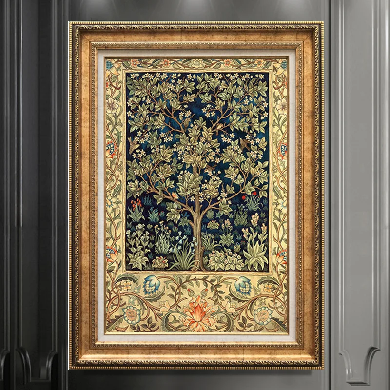 Lukisan Berlian 5D Bunga Eropa - Resin Art Wallpaper ulasan dan harga