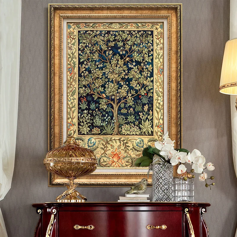 Lukisan Berlian 5D Bunga Eropa - Resin Art Wallpaper ulasan dan harga