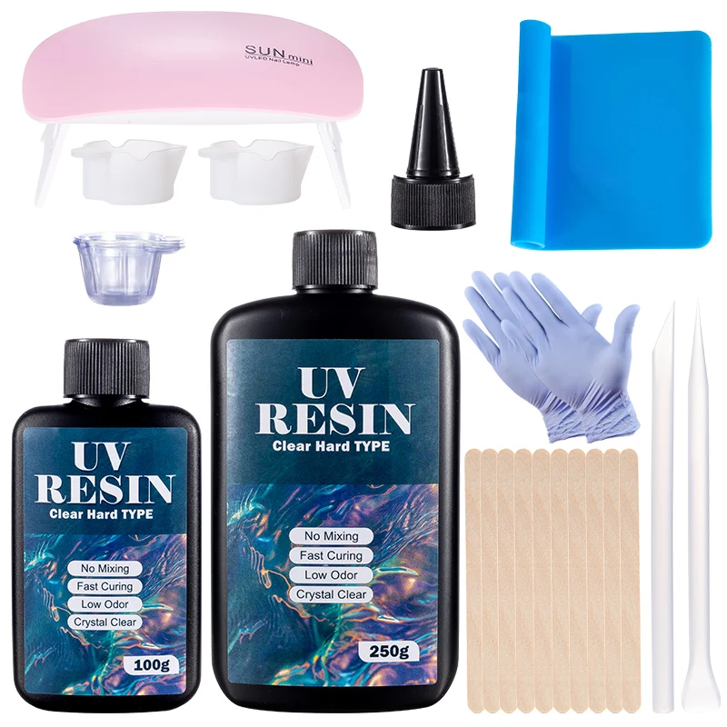 Kit Lem Resin UV Keras Lem UV  - Resin Art Equipment ulasan dan harga