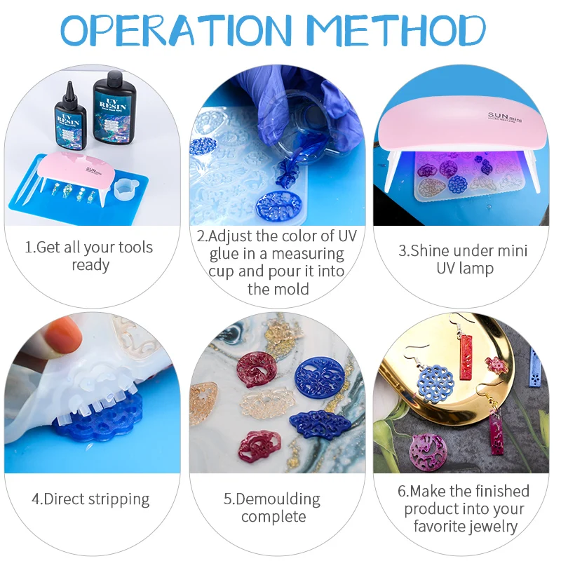 Kit Lem Resin UV Keras Lem UV  - Resin Art Equipment ulasan dan harga