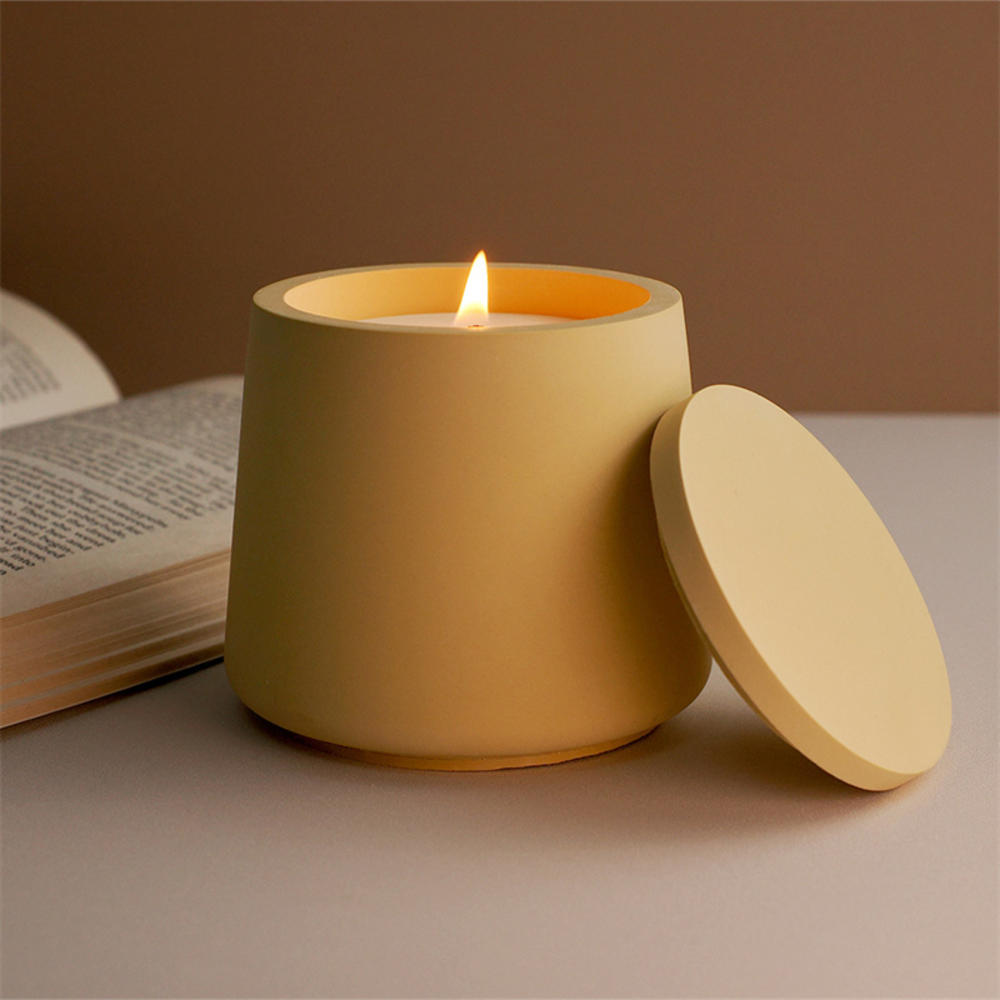 Candle Jar Silicone Mold With  - Resin Art Case ulasan dan harga