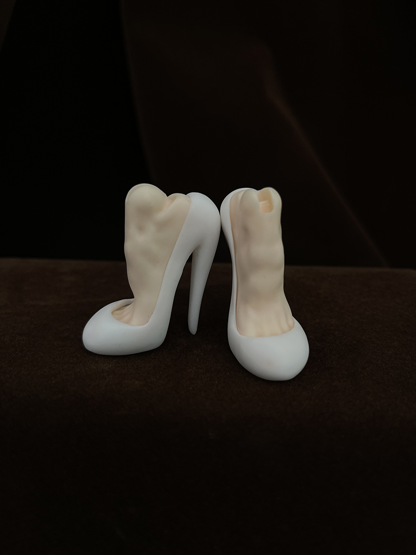 BJD boneka 1/4 sepatu hak ting - Resin Art Baby ulasan dan harga