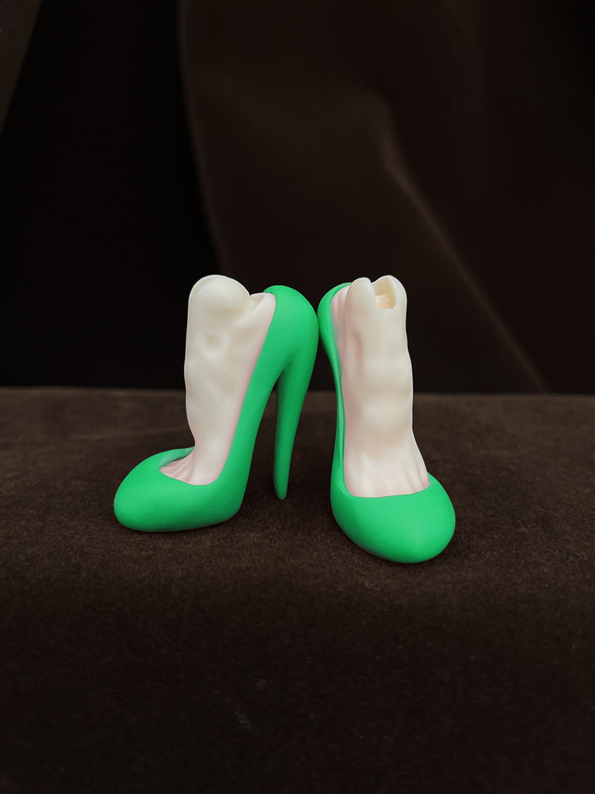 BJD boneka 1/4 sepatu hak ting - Resin Art Baby ulasan dan harga