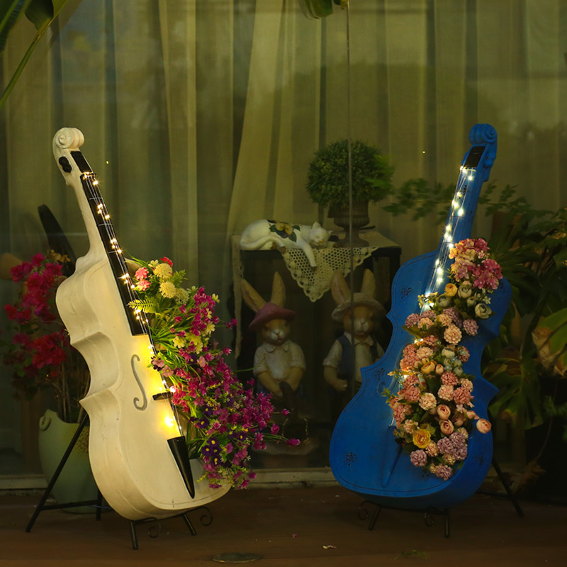 Patung Taman Berbentuk Cello,  - Resin Art Wedding Gift ulasan dan harga