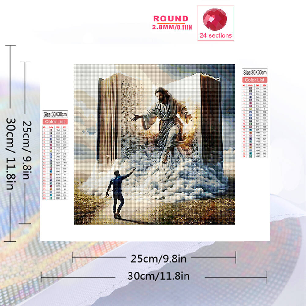 Evershine 5D DIY lukisan berli - Resin Art Wallpaper ulasan dan harga