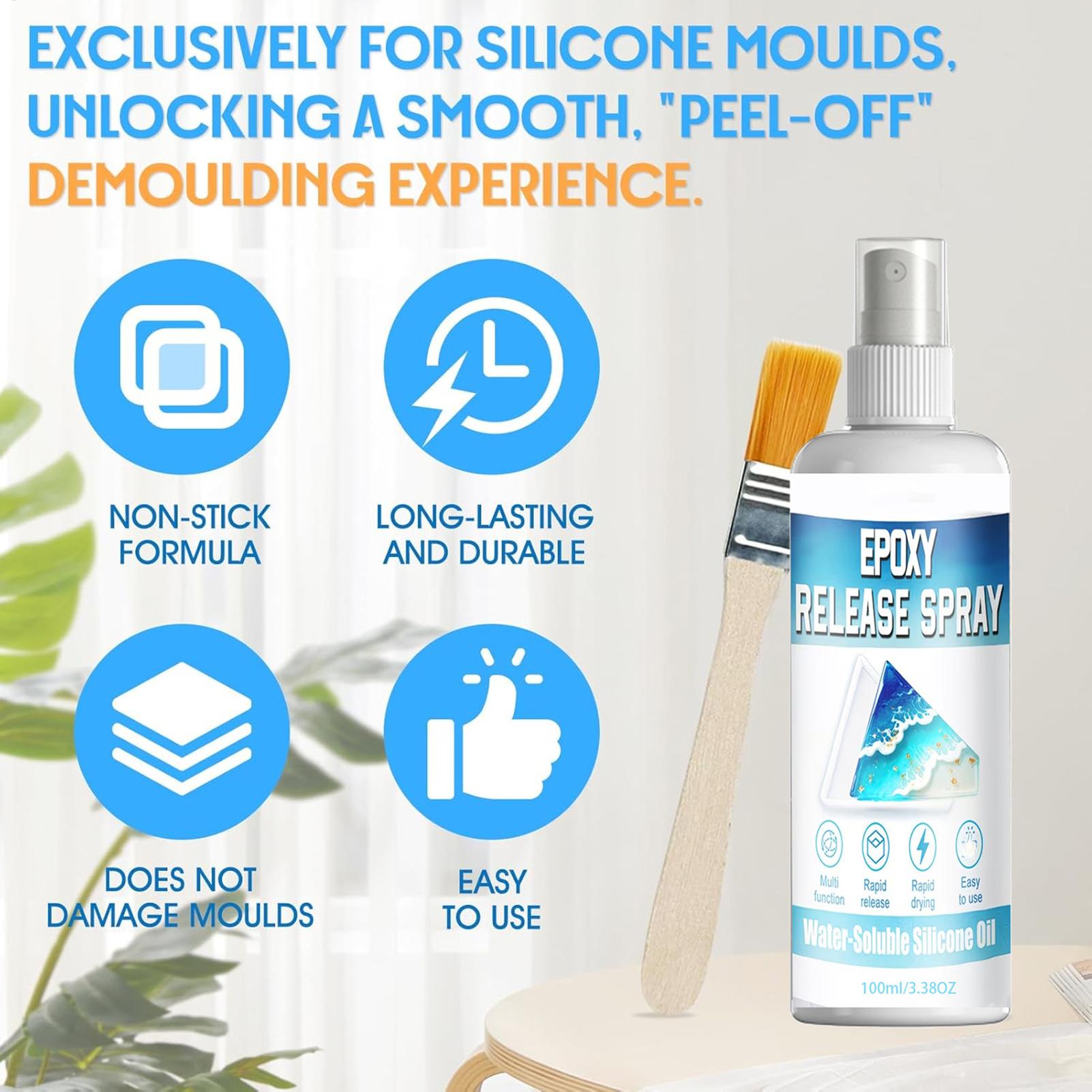 Semprotan Pelepas Cetakan Sili - Release Spray Silicone ulasan dan harga