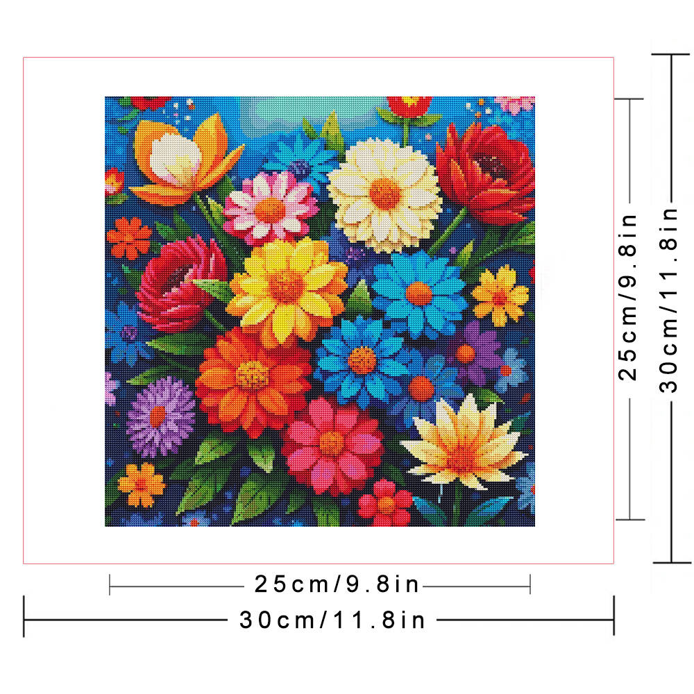 Kit Mosaik Seni Berlian Huacan - Resin Art Wallpaper ulasan dan harga