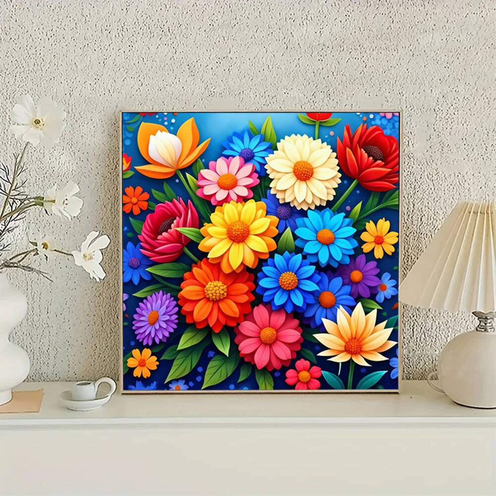 Kit Mosaik Seni Berlian Huacan - Resin Art Wallpaper ulasan dan harga