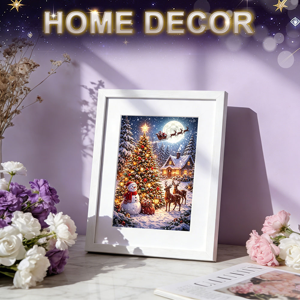 Lukisan Seni Berlian HUACAN, P - Resin Art Wallpaper ulasan dan harga